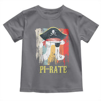 Funny Pi-rate Toddler T Shirt Pi Day Math Geek Pirate Lover