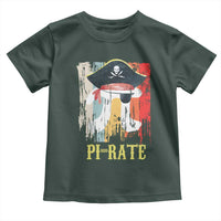 Funny Pi-rate Toddler T Shirt Pi Day Math Geek Pirate Lover