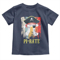Funny Pi-rate Toddler T Shirt Pi Day Math Geek Pirate Lover