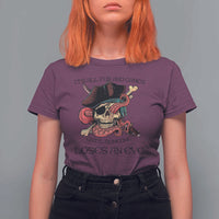 Funny Pirate T Shirt For Women All Fun And Games Until Someone Loses An Eye