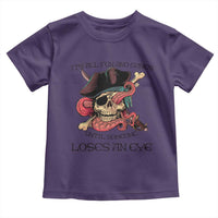 Funny Pirate Toddler T Shirt All Fun And Games Until Someone Loses an Eye