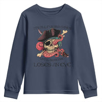 Funny Pirate Youth Sweatshirt All Fun And Games Until Someone Loses an Eye