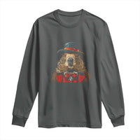 Cute Groundhog Long Sleeve Shirt Woodchuck Day Animal Lover