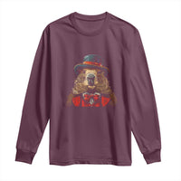 Cute Groundhog Long Sleeve Shirt Woodchuck Day Animal Lover