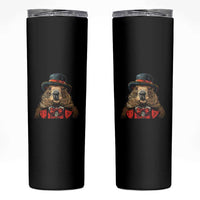 Cute Groundhog Skinny Tumbler Woodchuck Day Animal Lover
