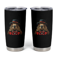 Cute Groundhog Tumbler Cup Woodchuck Day Animal Lover