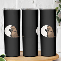 Groundhog Shadow Meteorlogy Skinny Tumbler Woodchuck Puppet Funny Gift