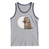 Groundhog Shadow Meteorlogy Tank Top Woodchuck Puppet Funny Gift