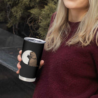 Groundhog Shadow Meteorlogy Tumbler Cup Woodchuck Puppet Funny Gift