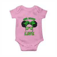 Scout Girl Cookie Dealer Baby Onesie Troop Leader Little Messy Bun - Wonder Print Shop