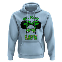 Scout Girl Cookie Dealer Hoodie Troop Leader Little Messy Bun TS02
