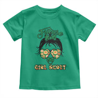 Scout Girl Cookie Dealer Toddler T Shirt Troop Leader Kidlife Little Bun - Wonder Print Shop