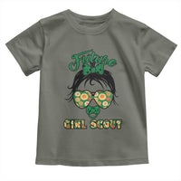 Scout Girl Cookie Dealer Toddler T Shirt Troop Leader Kidlife Little Bun - Wonder Print Shop