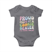 Scout Girl Mom Baby Onesie Proud Mom Of A Cookie Dealer Troop Leader Family Matching - Wonder Print Shop