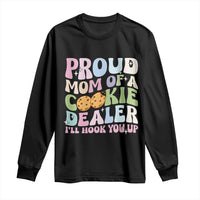 Scout Girl Mom Long Sleeve Shirt Proud Mom Of A Cookie Dealer Troop Leader Family Matching - Wonder Print Shop