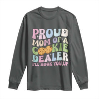 Scout Girl Mom Long Sleeve Shirt Proud Mom Of A Cookie Dealer Troop Leader Family Matching - Wonder Print Shop