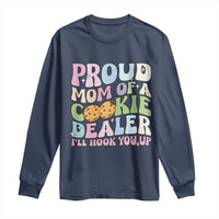 Scout Girl Mom Long Sleeve Shirt Proud Mom Of A Cookie Dealer Troop Leader Family Matching - Wonder Print Shop