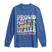 Scout Girl Mom Long Sleeve Shirt Proud Mom Of A Cookie Dealer Troop Leader Family Matching - Wonder Print Shop