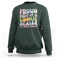 Scout Girl Mom Sweatshirt Proud Mom Of A Cookie Dealer Troop Leader Family Matching TS02