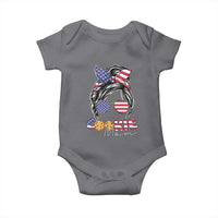 Scout Girl Mom Baby Onesie American Proud Cookie Mom Troop Leader Family Matching - Wonder Print Shop