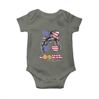 Scout Girl Mom Baby Onesie American Proud Cookie Mom Troop Leader Family Matching - Wonder Print Shop
