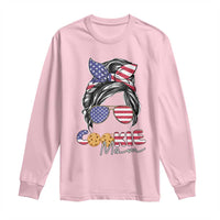 Scout Girl Mom Long Sleeve Shirt American Proud Cookie Mom Troop Leader Family Matching - Wonder Print Shop
