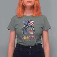 Scout Girl Mom T Shirt For Women American Proud Cookie Mom Troop Leader Family Matching - Wonder Print Shop