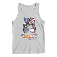 Scout Girl Mom Tank Top American Proud Cookie Mom Troop Leader Family Matching - Wonder Print Shop
