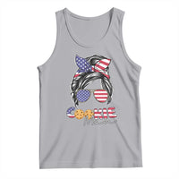 Scout Girl Mom Tank Top American Proud Cookie Mom Troop Leader Family Matching - Wonder Print Shop