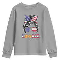 Scout Girl Mom Youth Sweatshirt American Proud Cookie Mom Troop Leader Family Matching - Wonder Print Shop