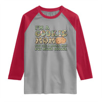 Funny Scout Girl Mom Raglan Shirt I'm A Cookie Mom Cookie Dealer Troop Leader - Wonder Print Shop