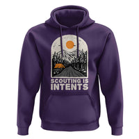 Funny Scout Camping Hoodie Scouting Is Intents Hiking Camper Outdoors Adventure TS02