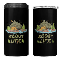 Scout Camping 4 in 1 Can Cooler Tumbler Scout Camping Life Hiking Camping Outdoors Troop Leader