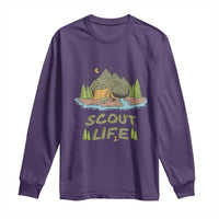 Scout Camping Long Sleeve Shirt Scout Camping Life Hiking Camping Outdoors Troop Leader
