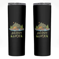 Scout Camping Skinny Tumbler Scout Camping Life Hiking Camping Outdoors Troop Leader