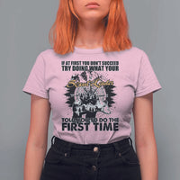 Funny Scouting Adventure T Shirt For Women Doing What Your Scout Leader Told You To Do Camping Compass