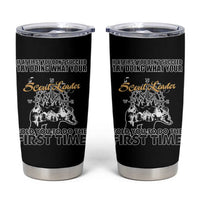 Funny Scouting Adventure Tumbler Cup Doing What Your Scout Leader Told You To Do Camping Compass