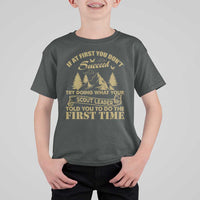 Funny Scouting Adventure T Shirt For Kid Doing What Your Scout Leader Told You To Do Camping Outdoors