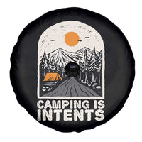 Funny Scout Camping Spare Tire Cover Camping Is Intents Hiking Outdoors Adventure - Wonder Print Shop