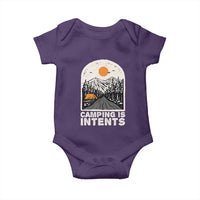 Funny Scout Camping Baby Onesie Camping Is Intents Hiking Outdoors Adventure - Wonder Print Shop