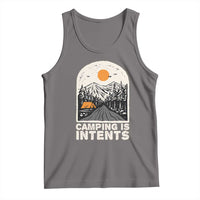 Funny Scout Camping Tank Top Camping Is Intents Hiking Outdoors Adventure - Wonder Print Shop