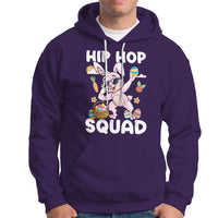 Funny Costume Cute Bunny Dabbing Hip Hop Squad Rabbit Lover Halloween Costume For Kids Boys Girls Hoodie - Wonder Print Shop