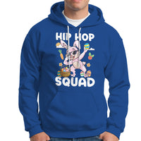 Funny Costume Cute Bunny Dabbing Hip Hop Squad Rabbit Lover Halloween Costume For Kids Boys Girls Hoodie - Wonder Print Shop
