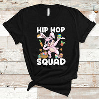 Funny Costume Cute Bunny Dabbing Hip Hop Squad Rabbit Lover Halloween Costume For Kids Boys Girls T Shirt - Wonder Print Shop