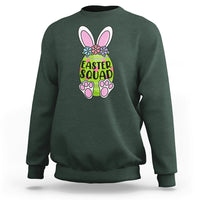 Happy Easter Day Easter Egg Costume Easter Squad Rabbit Bunny Egg Hunt Family Group Matching Sweatshirt - Wonder Print Shop