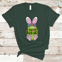 Happy Easter Day Easter Egg Costume Easter Squad Rabbit Bunny Egg Hunt Family Group Matching T Shirt - Wonder Print Shop