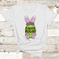 Happy Easter Day Easter Egg Costume Easter Squad Rabbit Bunny Egg Hunt Family Group Matching T Shirt - Wonder Print Shop