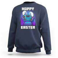 Funny Gaming Gamer E Is For Enjoying Games Video Games Lover Bunny Console Boys Girls Sweatshirt - Wonder Print Shop