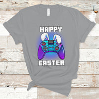 Funny Gaming Gamer E Is For Enjoying Games Video Games Lover Bunny Console Boys Girls T Shirt - Wonder Print Shop