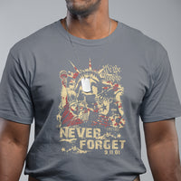 We Will Never Forget Patriot Day American Memorial Patriotic T Shirt - Wonder Print Shop